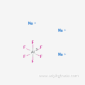 cryolite added to aluminium oxide